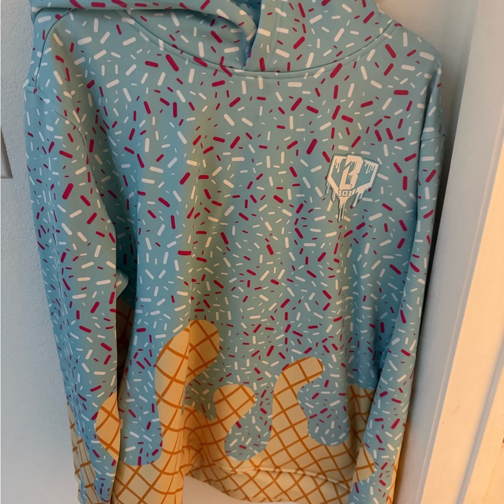 Baseball 101 ice cream hoodie